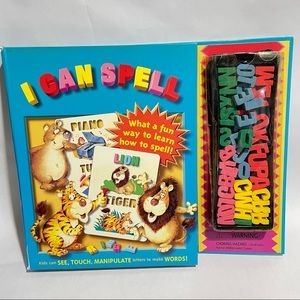 I can Spell learning book homeschool teaching letters